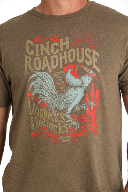 Cinch Roadhouse T-Shirt Brown