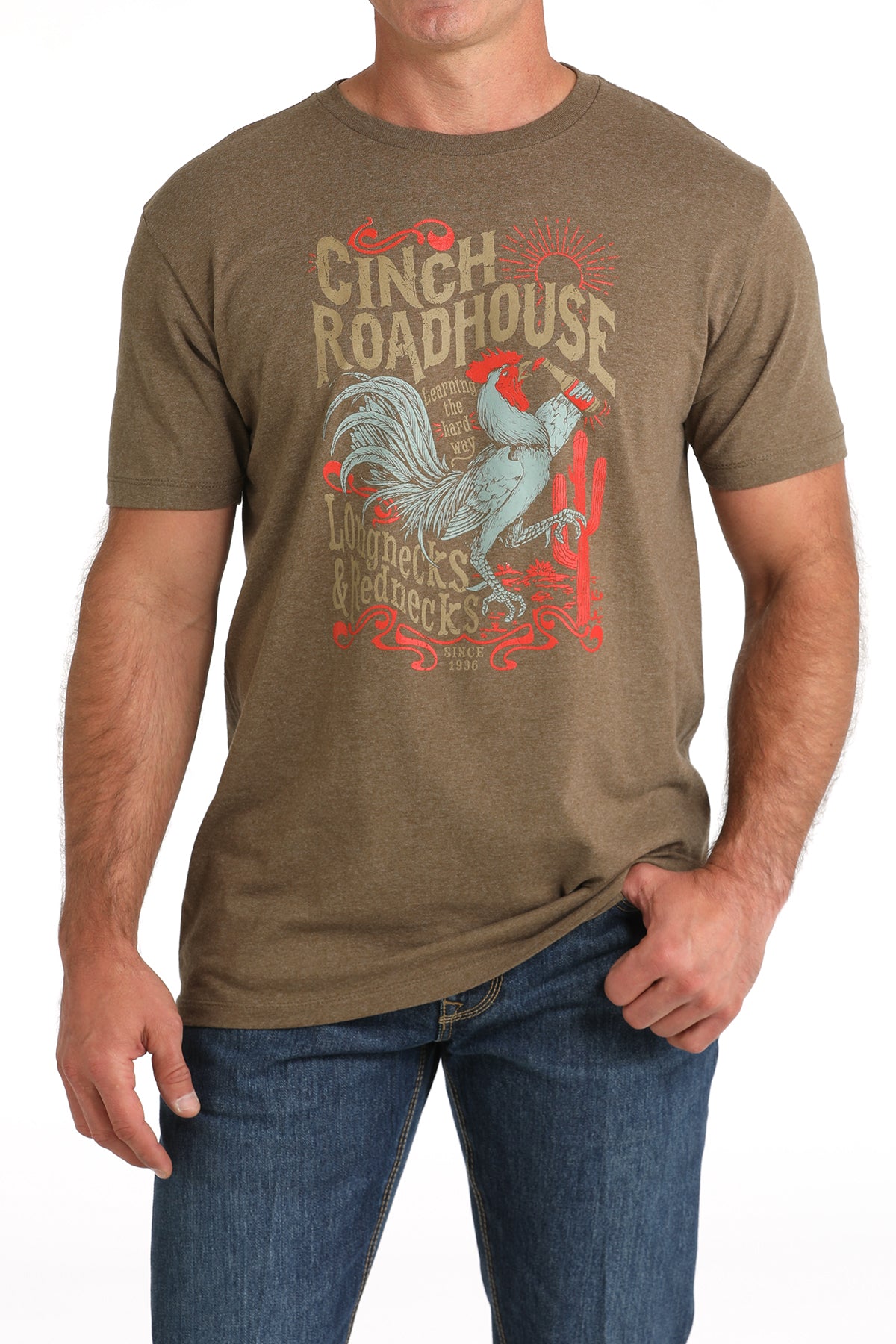 Cinch Roadhouse T-Shirt Brown
