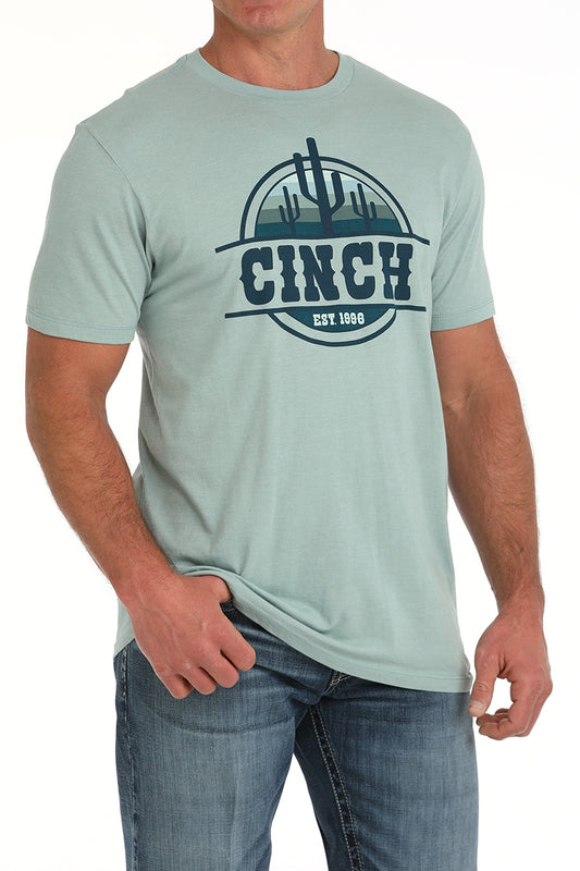 Cinch Logo T-Shirt Cactus Green