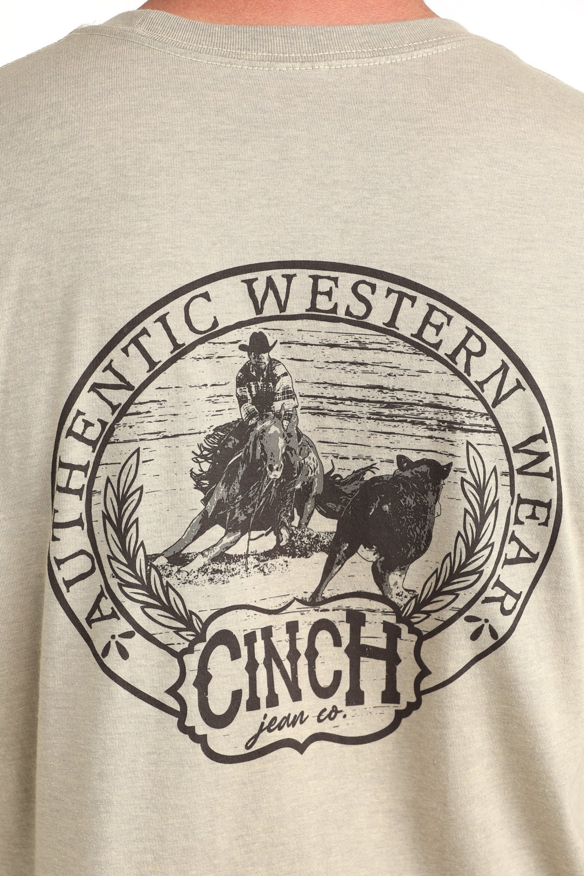 Cinch Authentic Western T-Shirt Stone