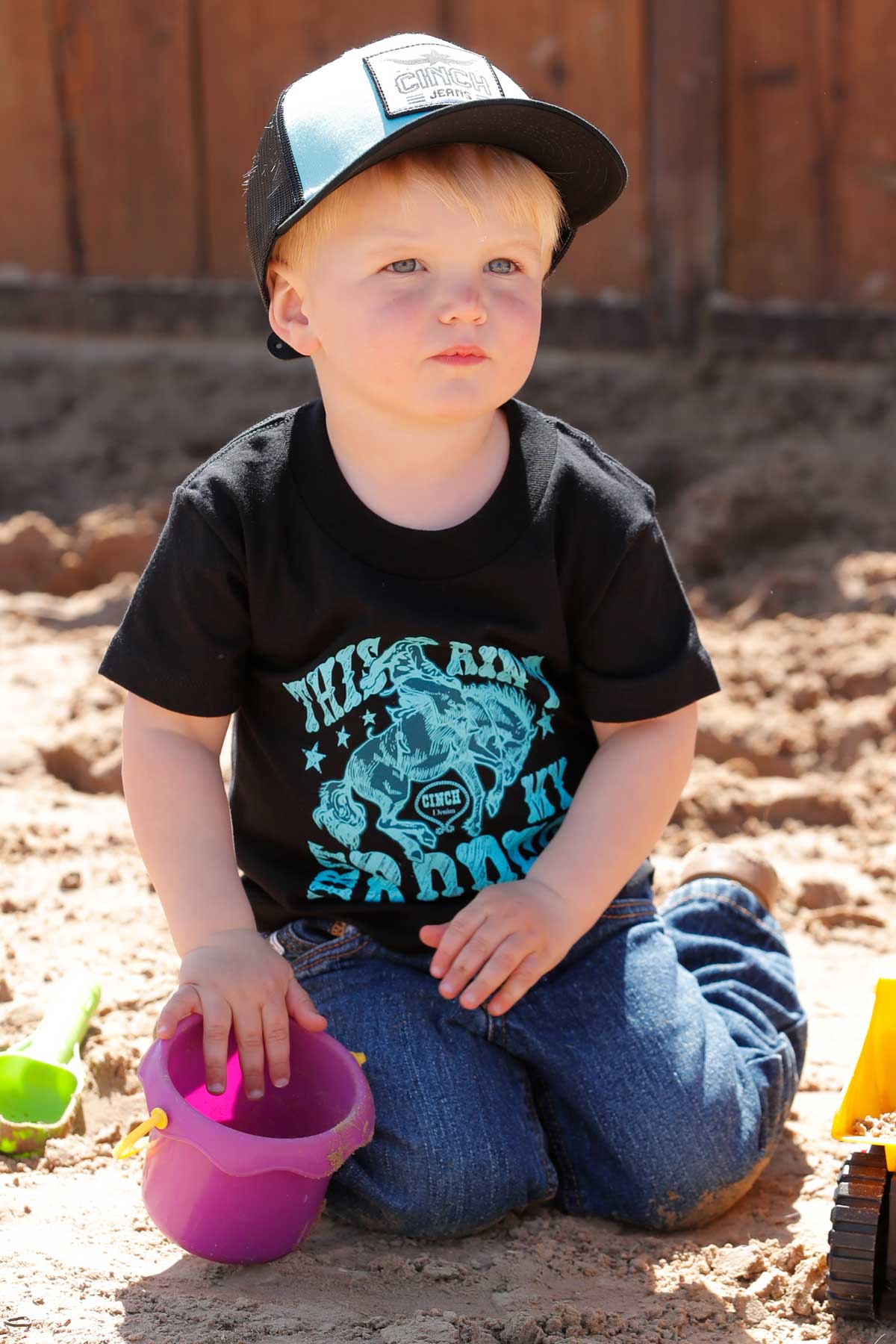 Cinch This Ain't My First Rodeo Tee Black
