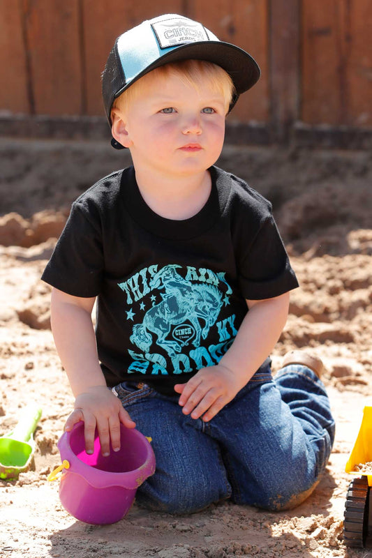 Cinch This Ain't My First Rodeo Tee Black