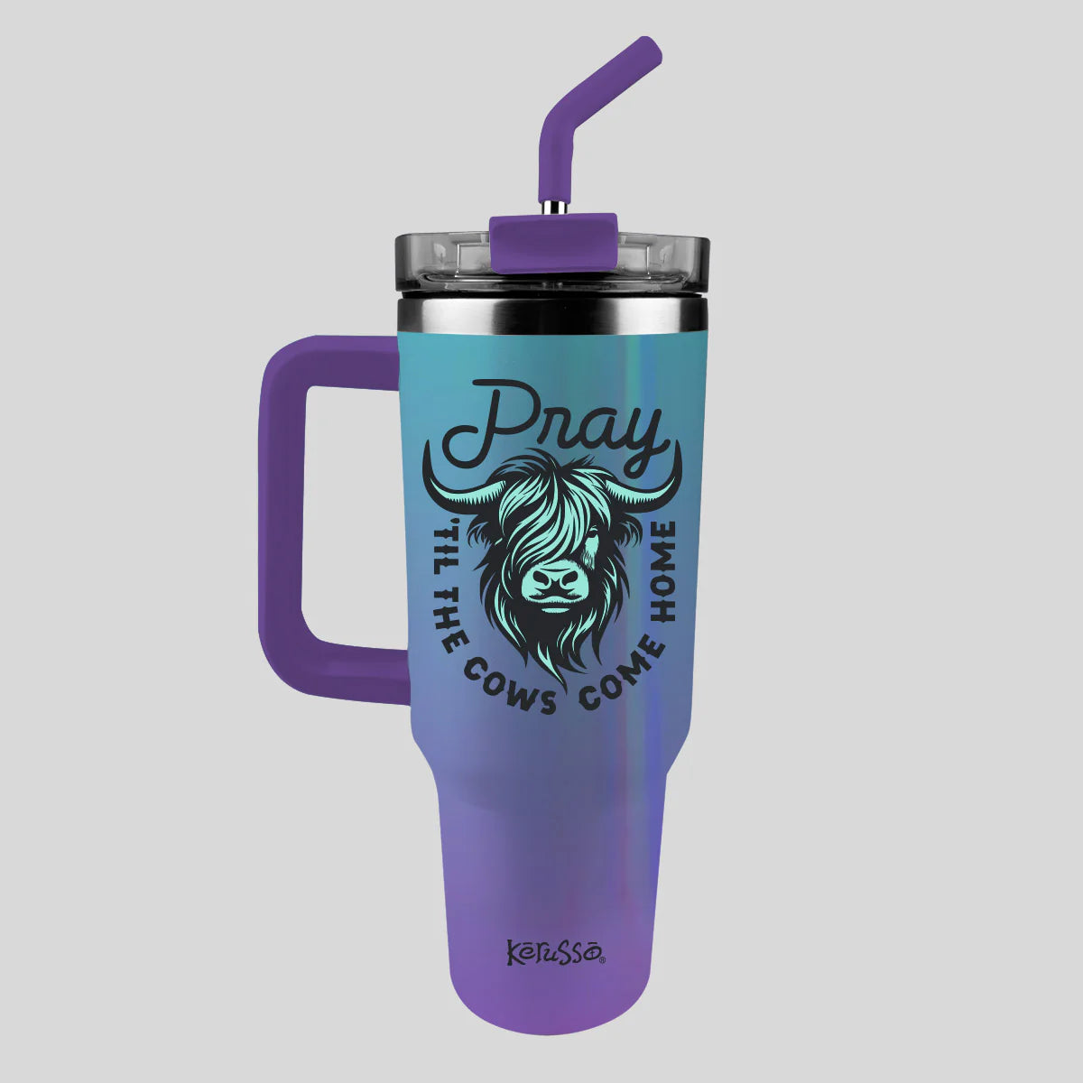 Kerusso Highland Cow 40 oz Mug