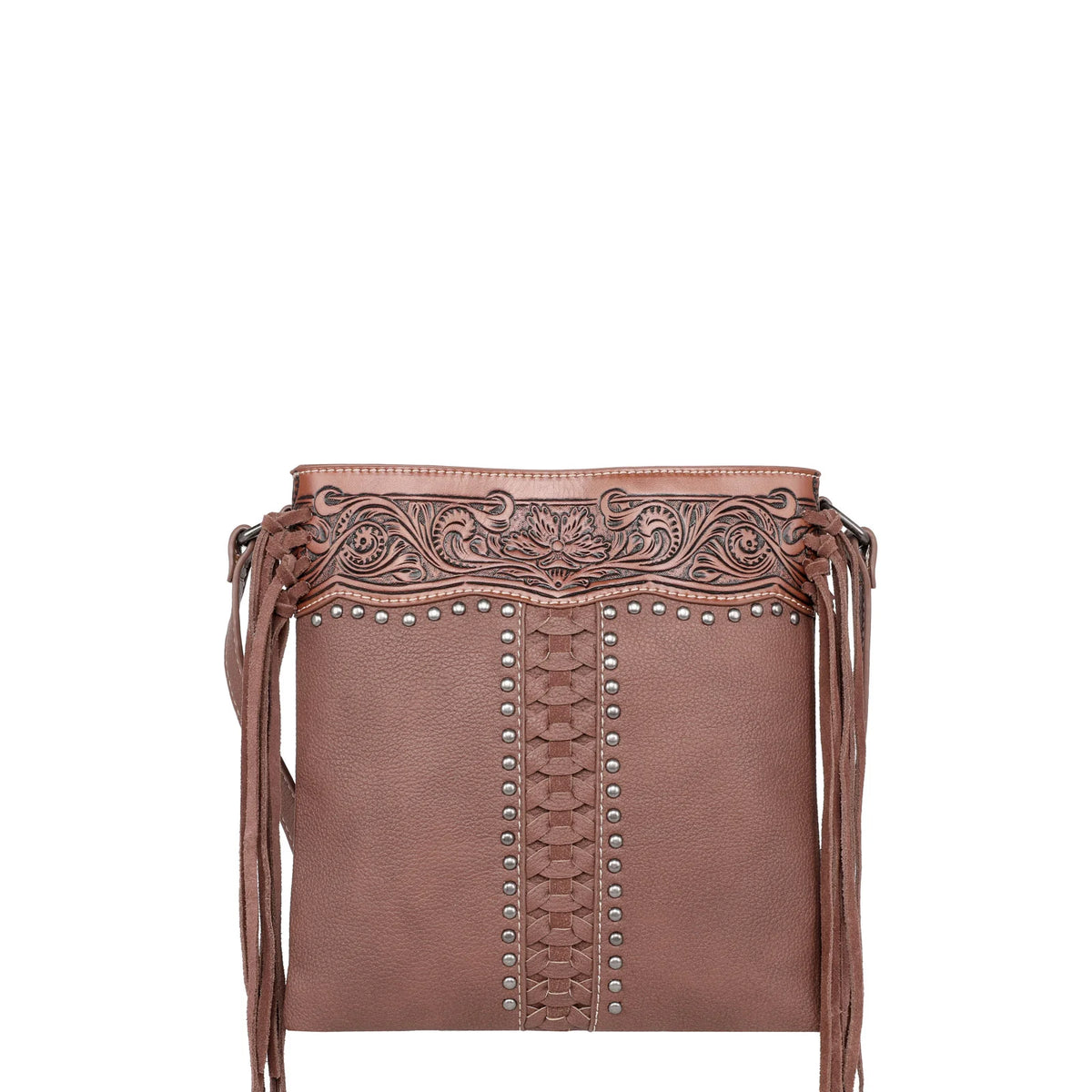 Montana West Tooled Studs Crossbody Concealed Carry