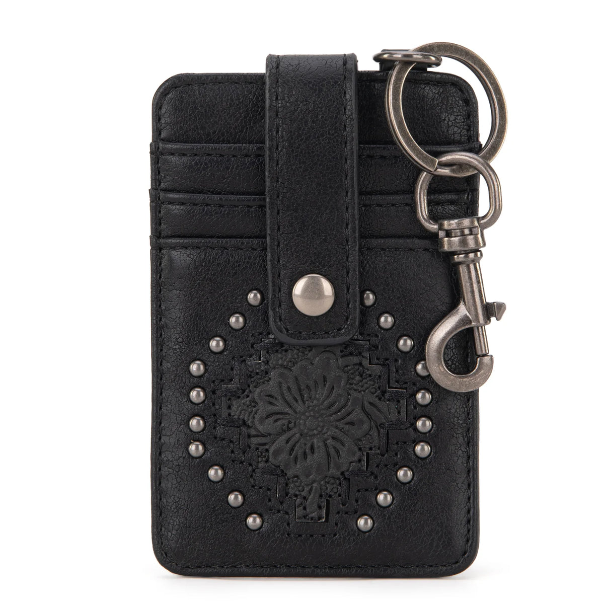 Montana West Tooled Collection Mini Key Ring Card Case