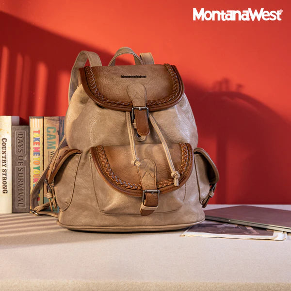 Montana West Stone Wash Backpack
