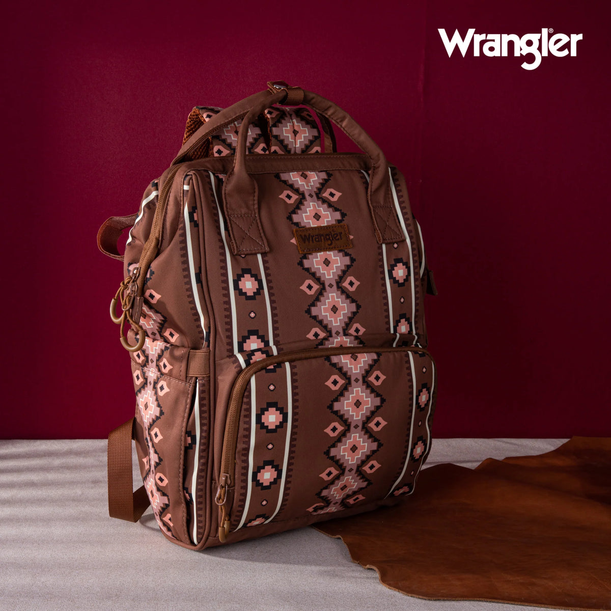 Montana West Wrangler Aztec Callie Diaper Backpack