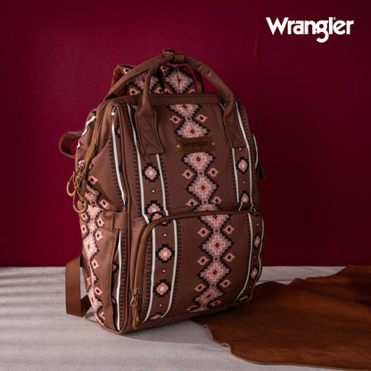 Montana West Wrangler Aztec Callie Diaper Backpack