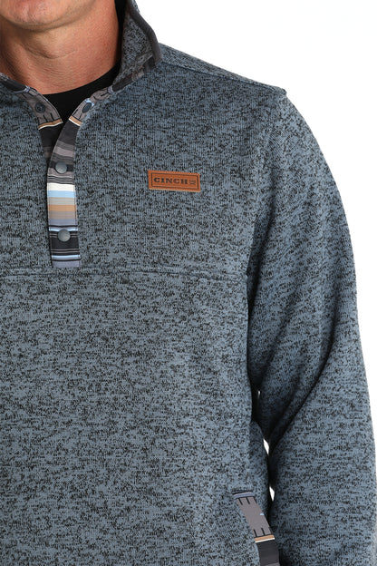 Cinch Pullover Sweater Blue