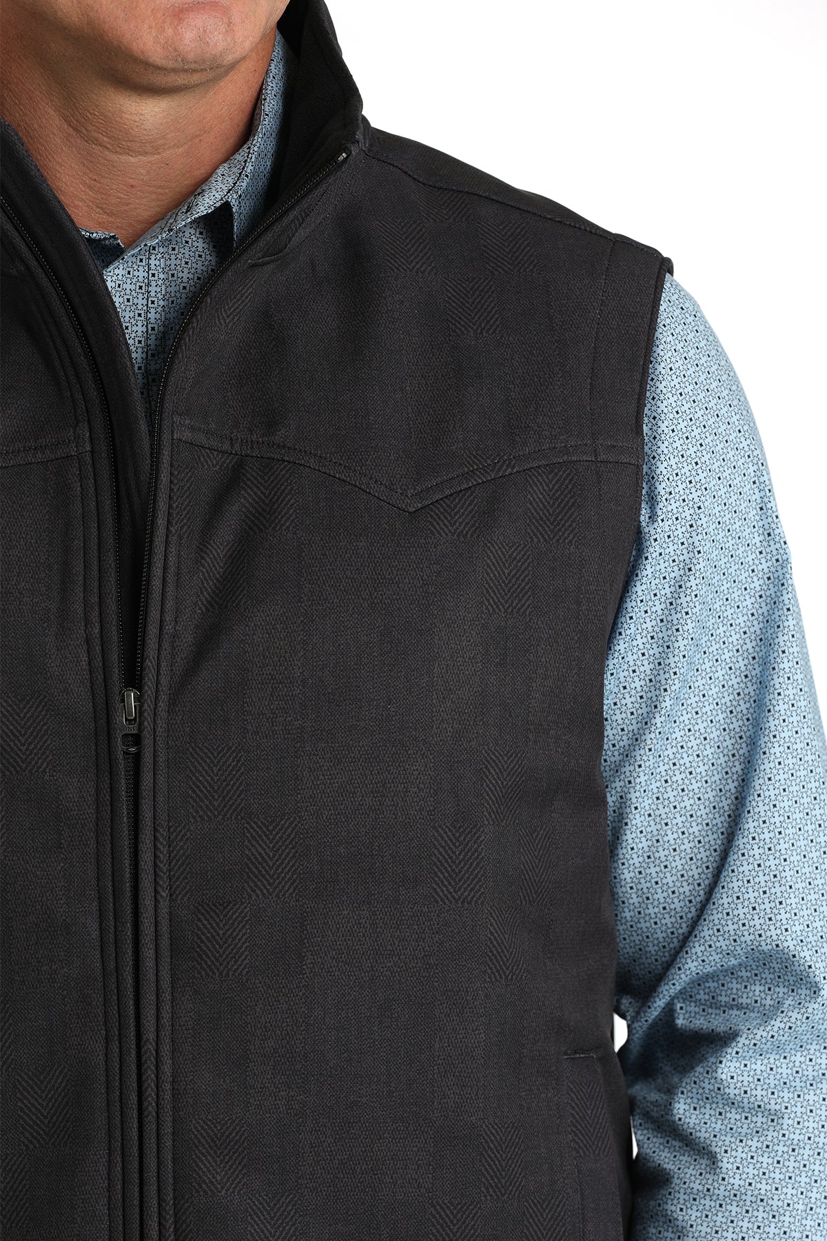 Cinch Softshell Vest Charcoal