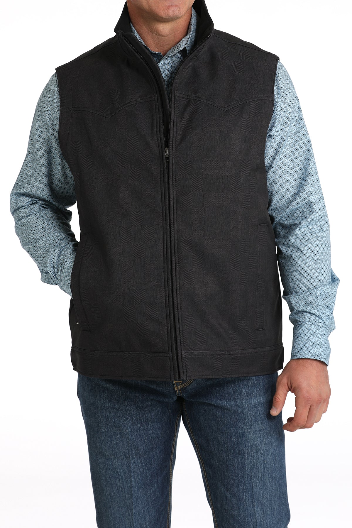 Cinch Softshell Vest Charcoal