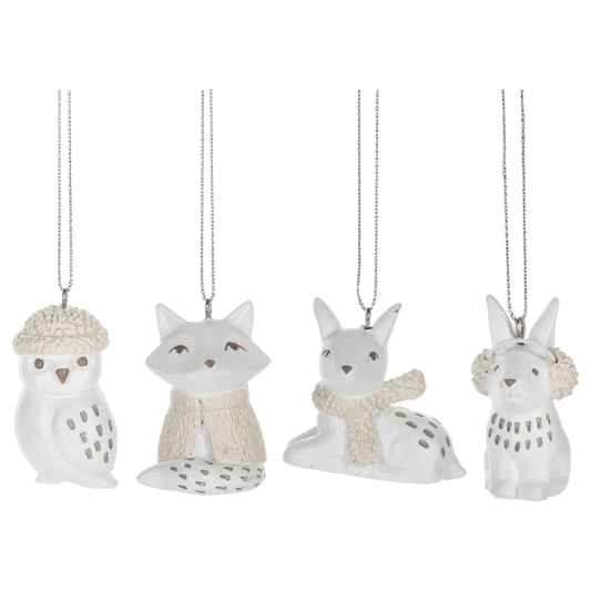 Cozy Animal Ornaments