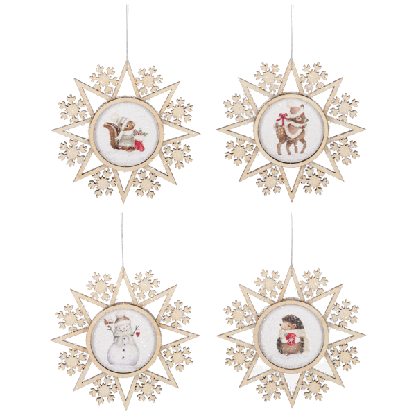 Holiday Snowflake Ornaments