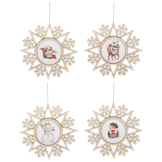 Holiday Snowflake Ornaments