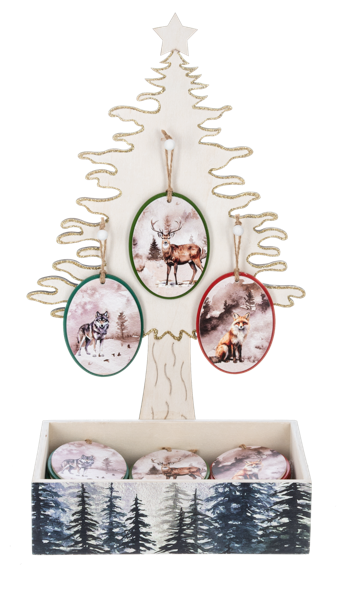 Woodland Animal Ornaments