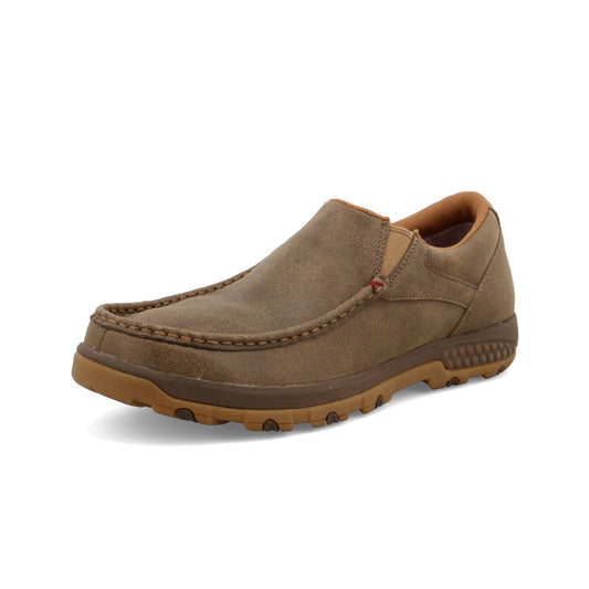 Twisted X Cellstretch Slip-On Bomber Brown
