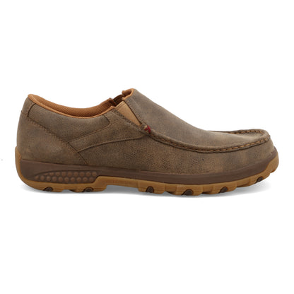 Twisted X Cellstretch Slip-On Bomber Brown