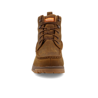Twisted X 6" Distressed Saddle Work Boot Composite Toe Waterproof EH