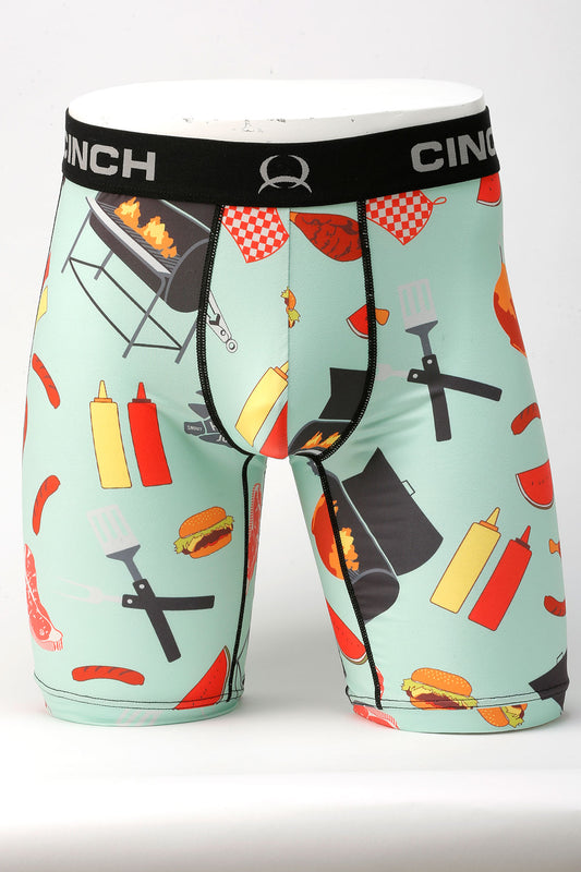 Cinch Boxers 9" Inseam BBQ Grill