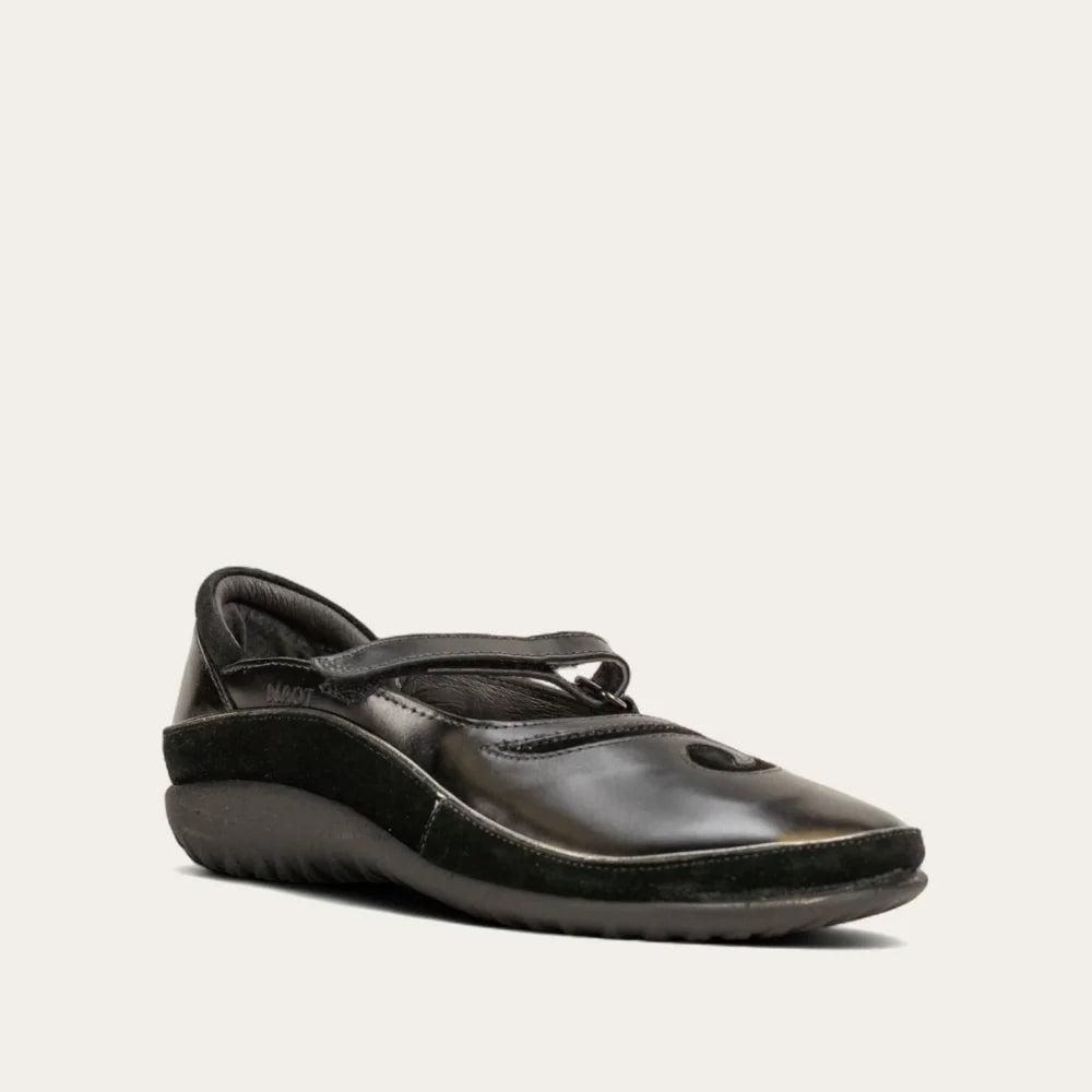 Naot Matai Black Madra Black Suede