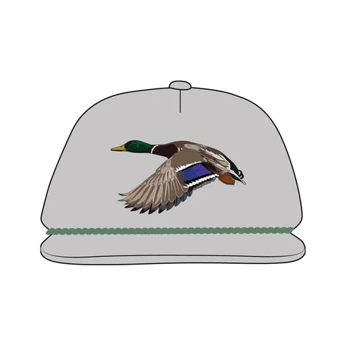 Local Boy Youth Mr Mallard Low Profile Rope Hat Cool Gray