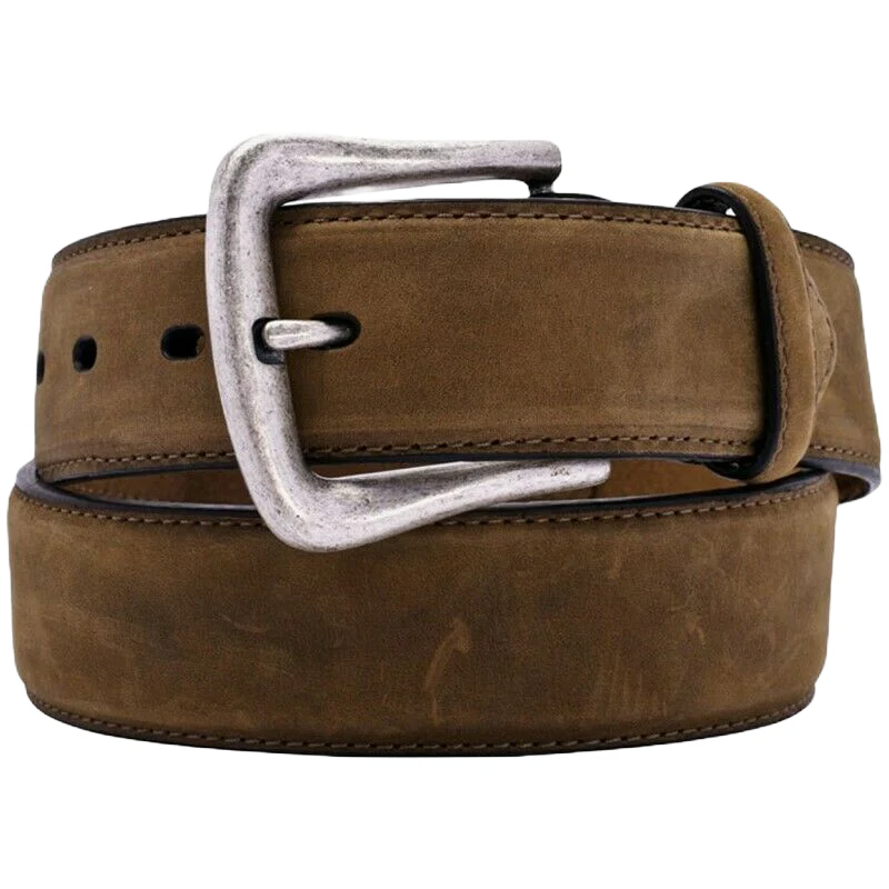 Nocona Brown Belt with Overlay