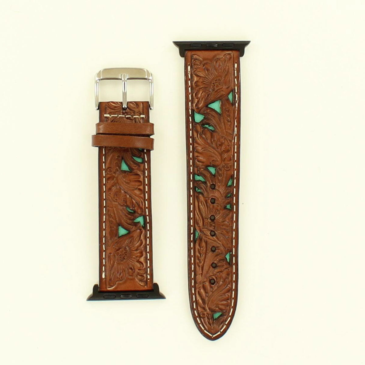 Nocona Turquoise Inlay IWatch Band