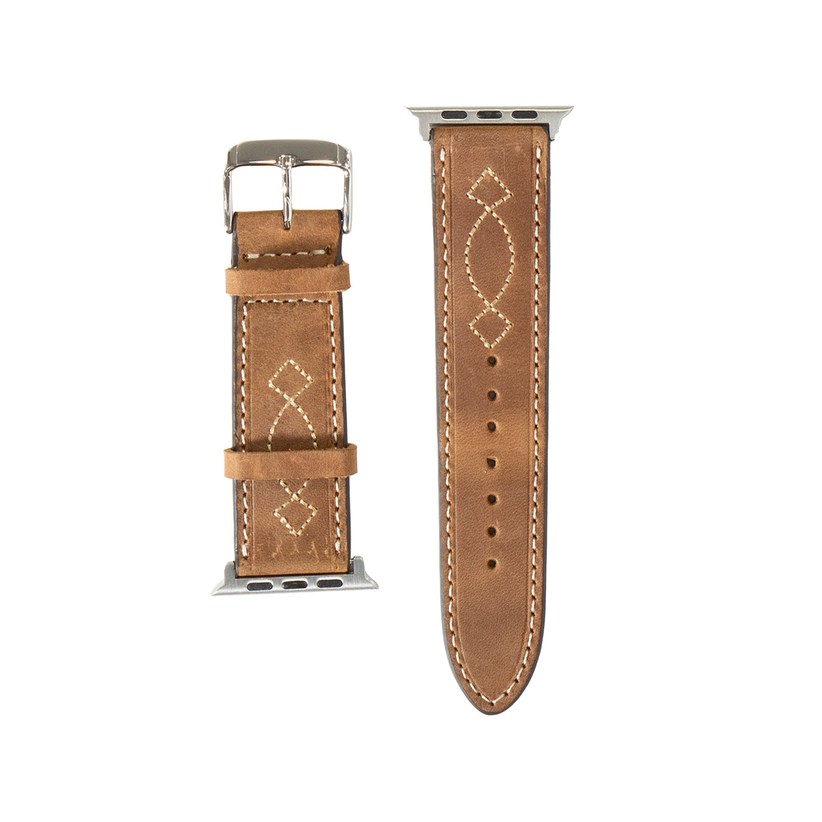 Nocona Watch Band Western Stitch