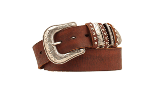 Nocona Multi Keeper Belt Brown