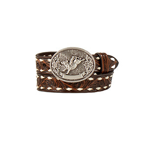 Nocona Buck Lace Bull Buckle Infant Belt