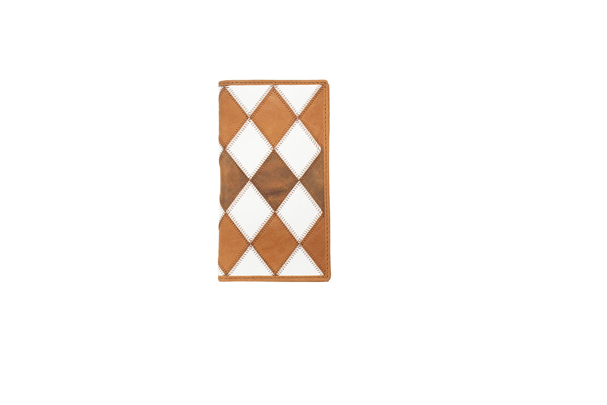 Nocona Rodeo Wallet Diamond Patches Multi Color