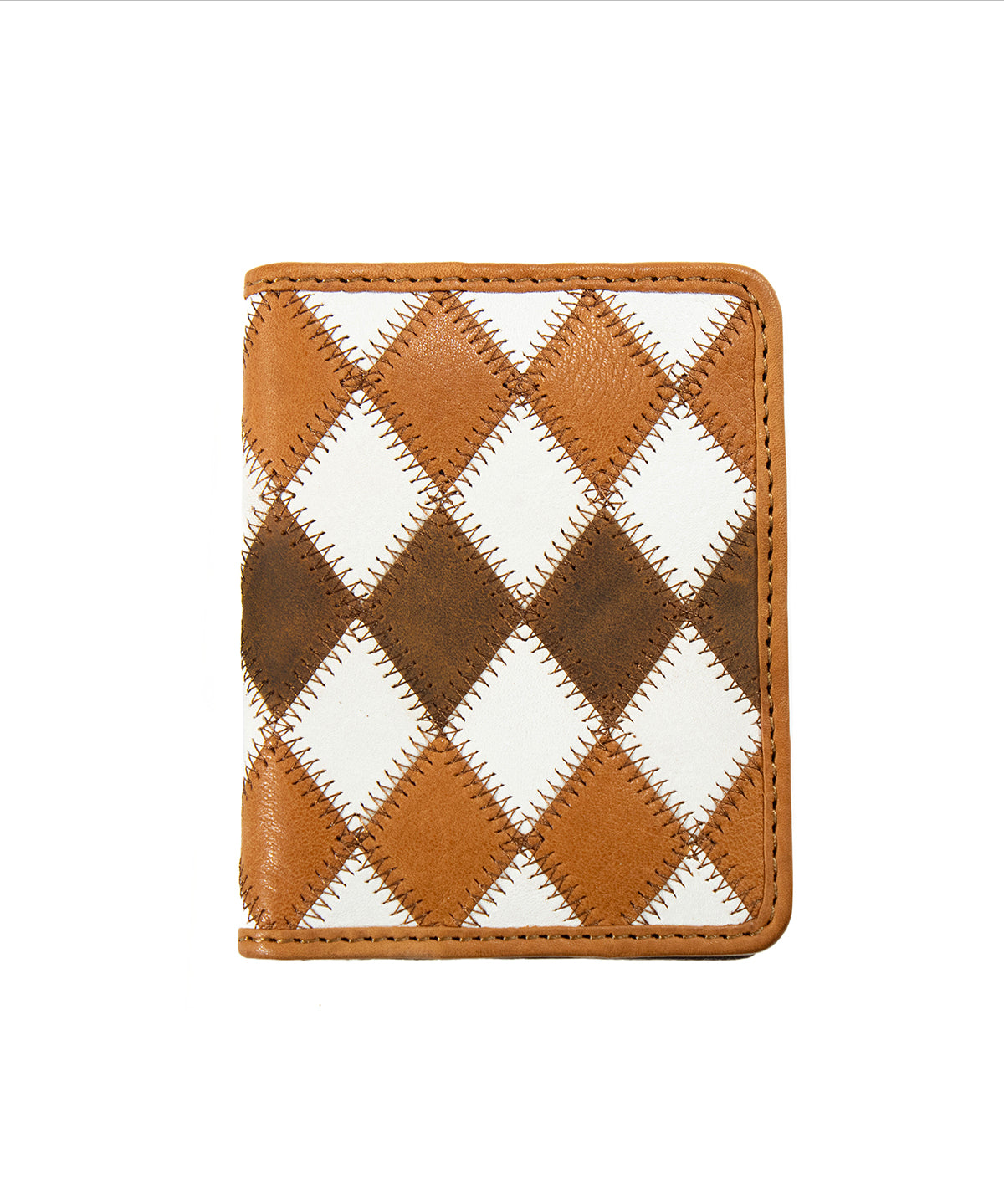 Nocona Bifold Wallet Diamond Patches Multi Color