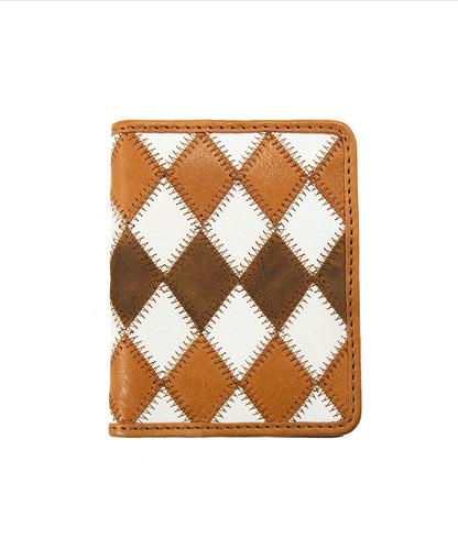 Nocona Bifold Wallet Diamond Patches Multi Color