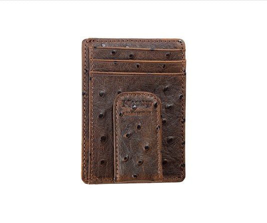 Nocona Vintage Ostrich Money Clip