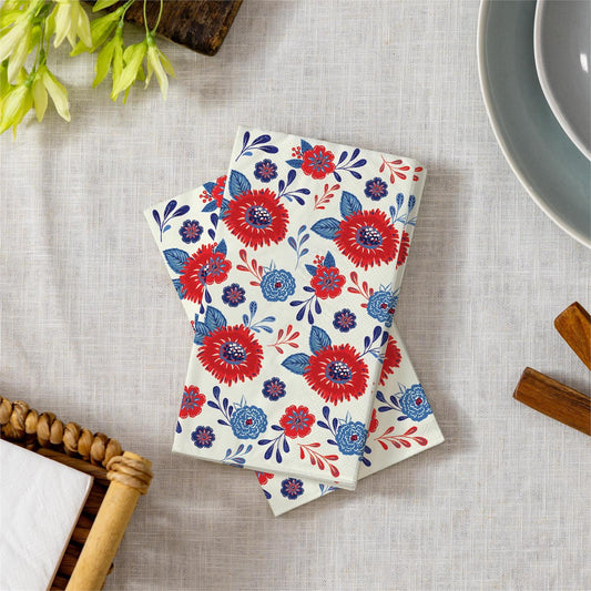 Evergreen Petal & Plow Paper Guest Towel Napkin American Classics