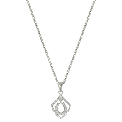 Montana Shielded in Horseshoes Necklace
