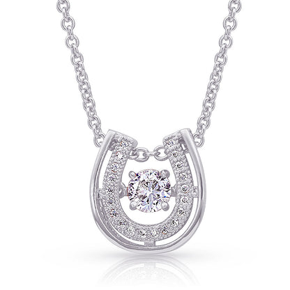 Montana Dancing Horseshoe Necklace