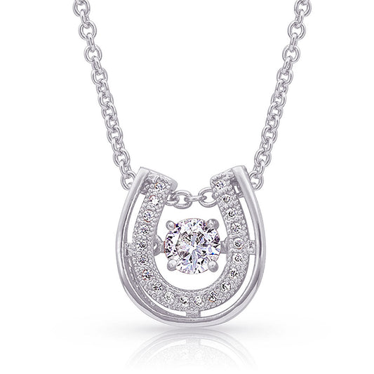 Montana Dancing Horseshoe Necklace