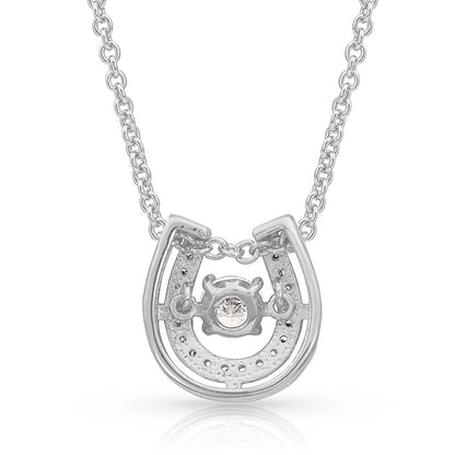 Montana Dancing Horseshoe Necklace