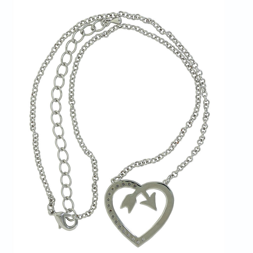 Montana Opal Arrow Heart Necklace