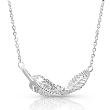 Montana Turning Feather Necklace