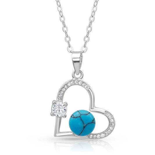 Montana Open Heart Necklace