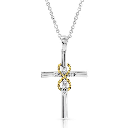 Montana Eternal Faith Cross Necklace