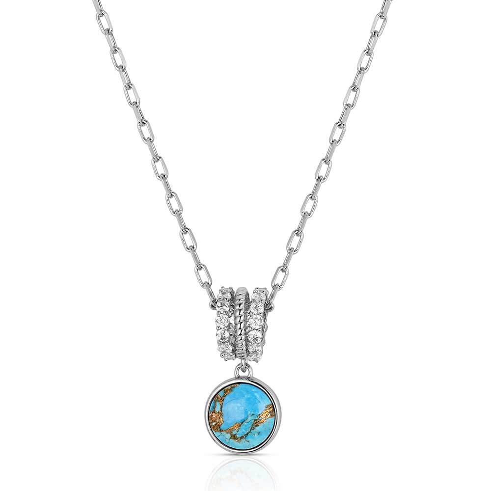 Montana Trailing Turquoise Necklace