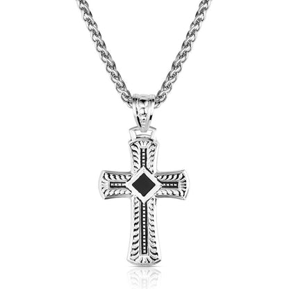 Montana Sundown Ridge Cross Necklace