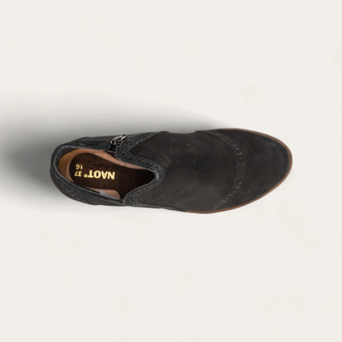 Naot Nefasi Black Velvet Nubuck
