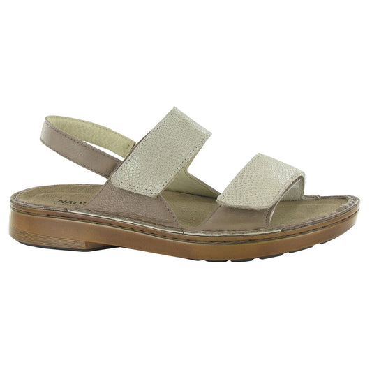 Naot Burgos Soft Stone Leather Beige Lizard