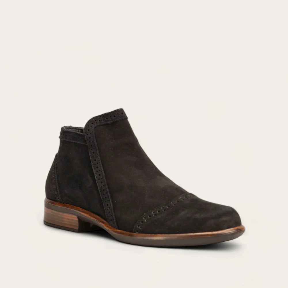 Naot Nefasi Black Velvet Nubuck