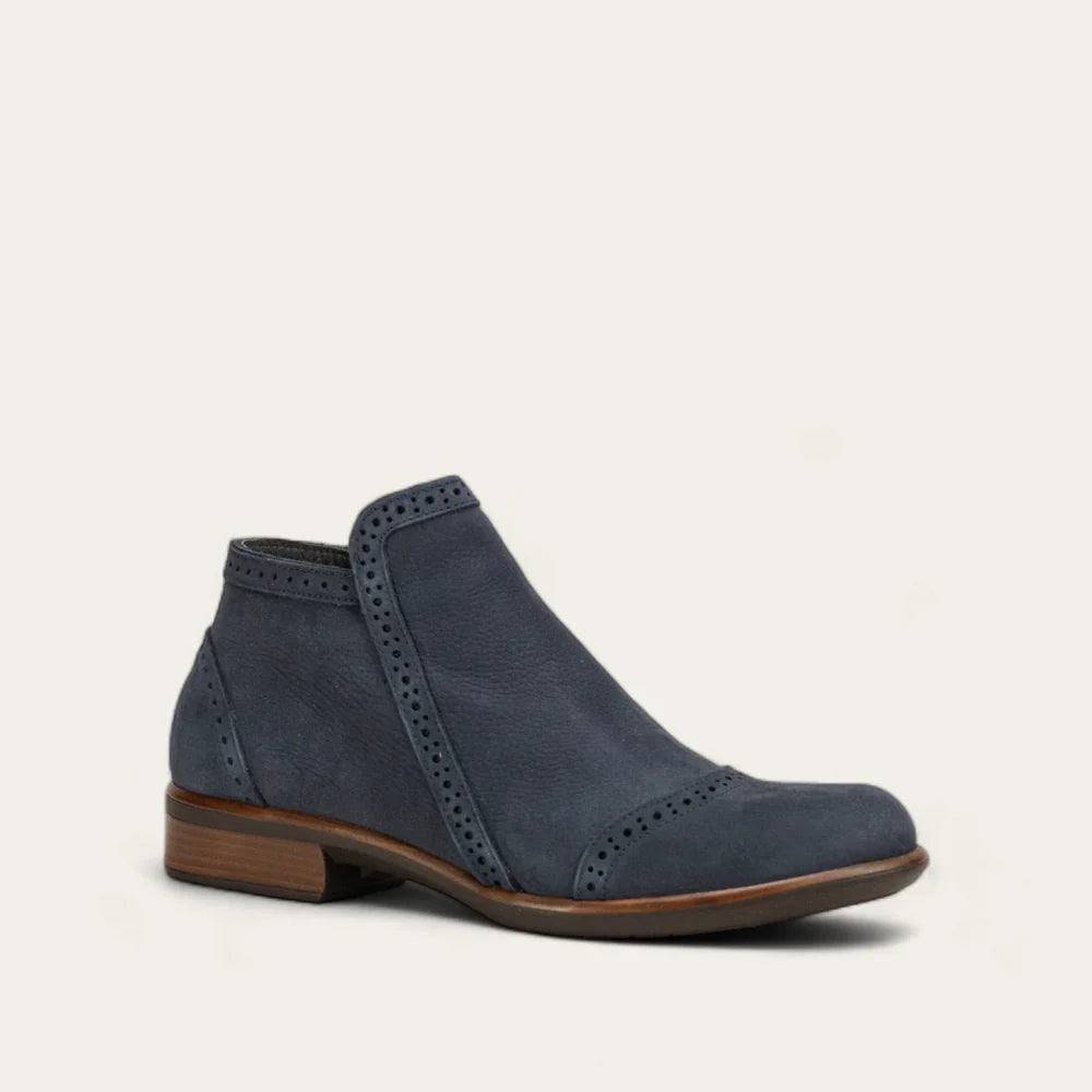 Naot Nefasi Navy Velvet Nubuck
