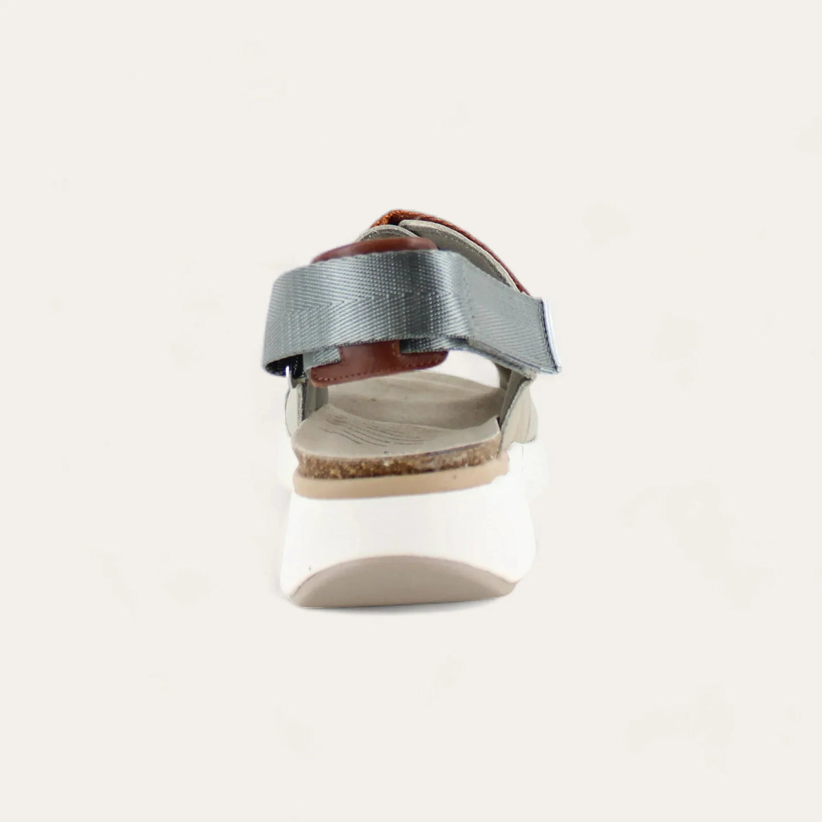 Naot Odyssey Beige Silver Brown Combination